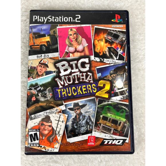 Big Mutha Truckers 2 (Sony PlayStation 2, 2005) complete, With Manual CIB - Picture 6 of 9